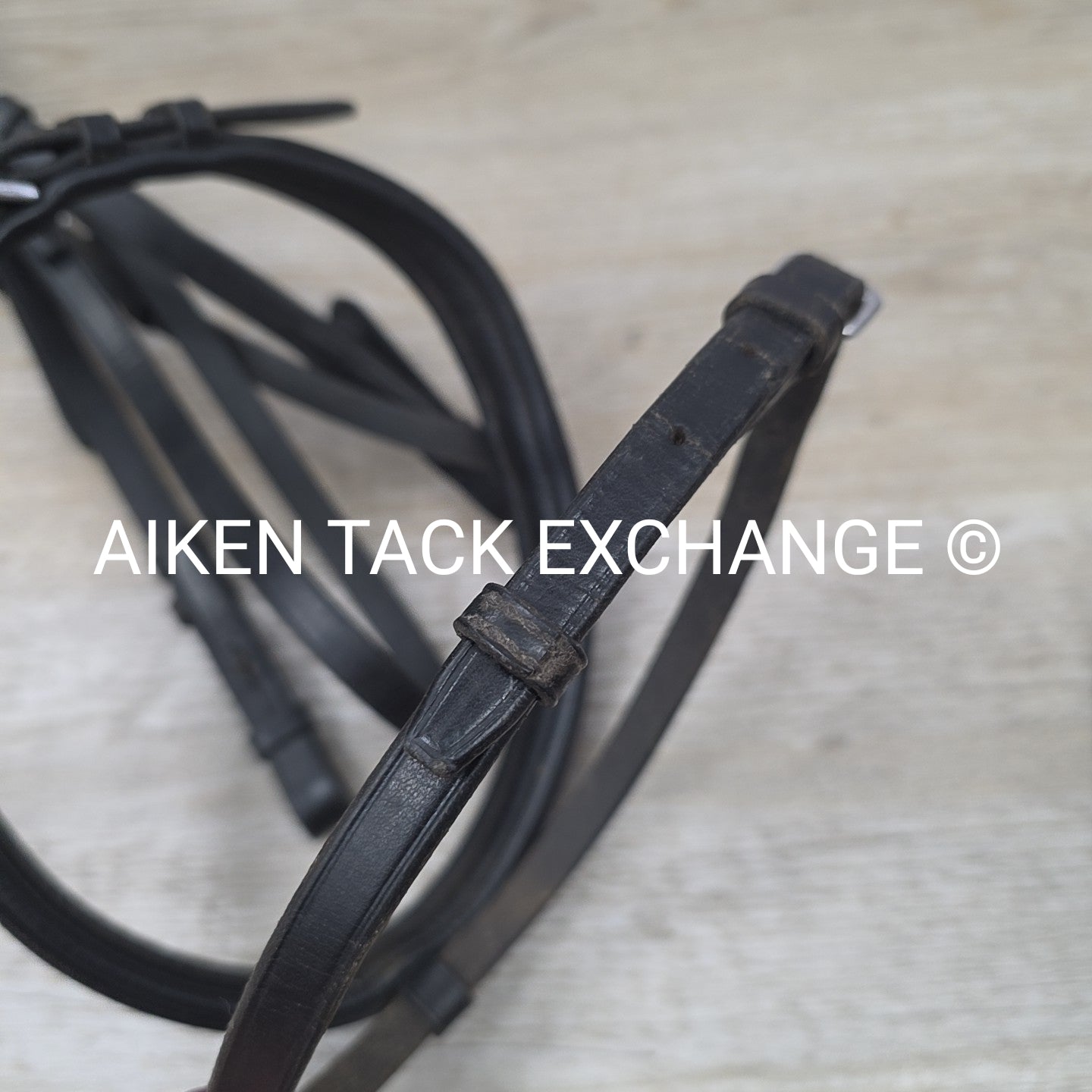 Passier & Sohn Flash Bridle with Cotton Web Reins, Black, Size Full