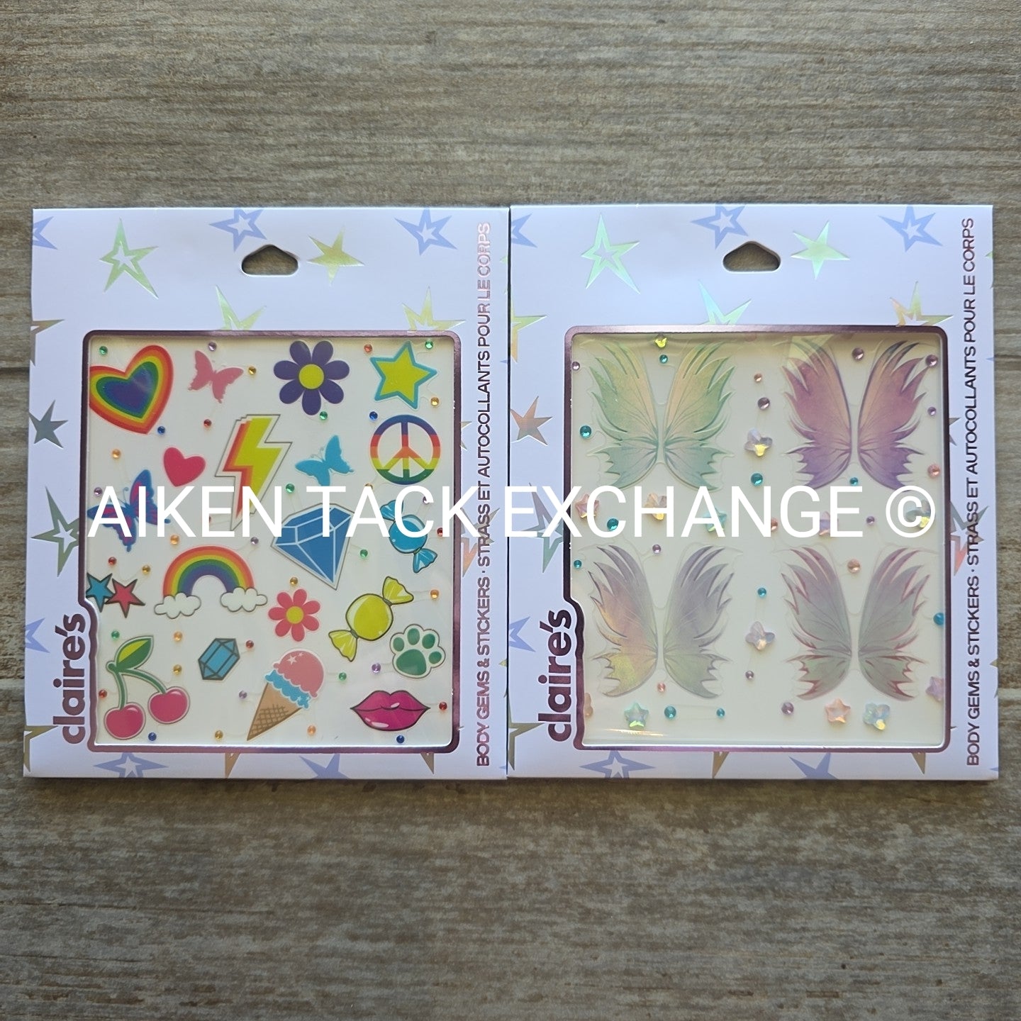 Claire's Body Gem + Sticker Sets - 2 Total
