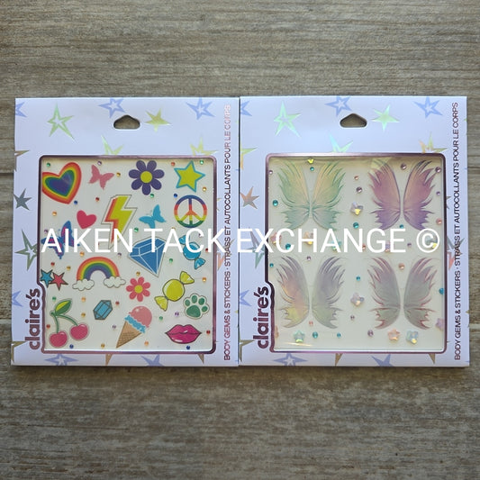 Claire's Body Gem + Sticker Sets - 2 Total