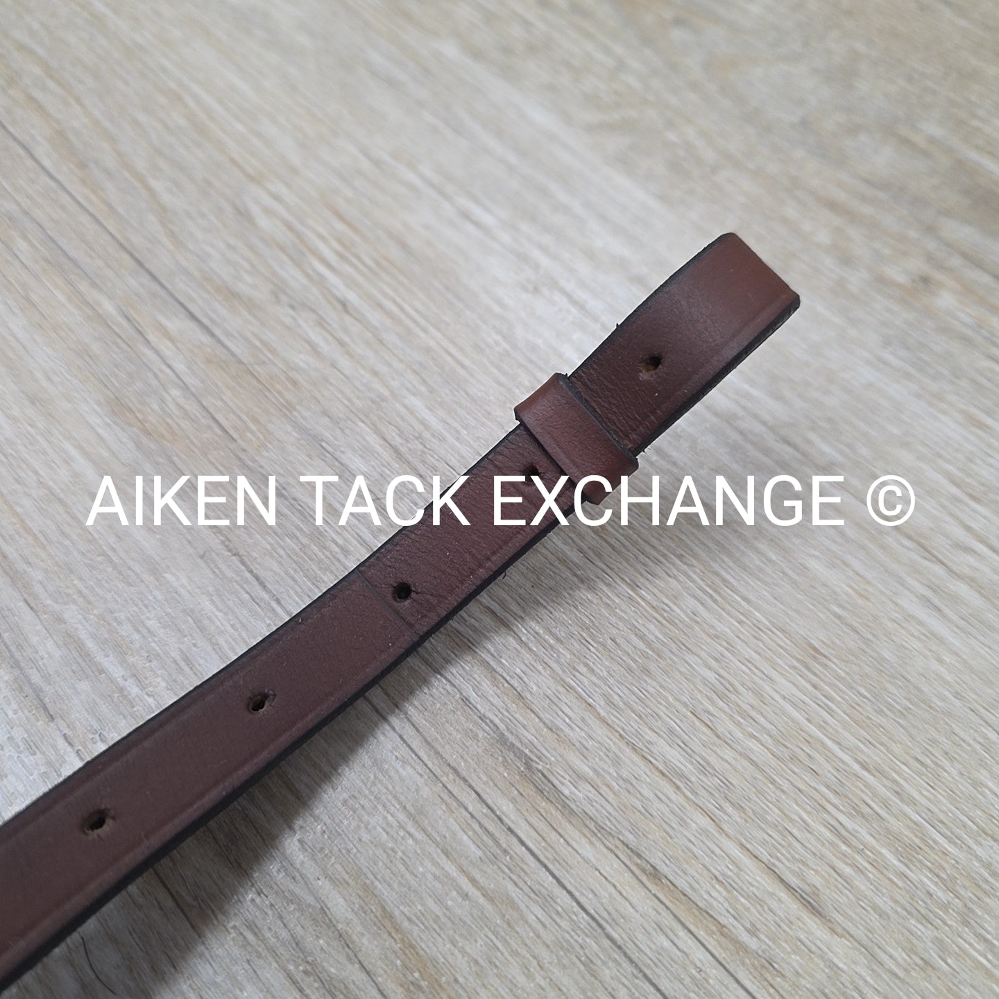 Plain Flat Standing Martingale, Brown, Size Pony