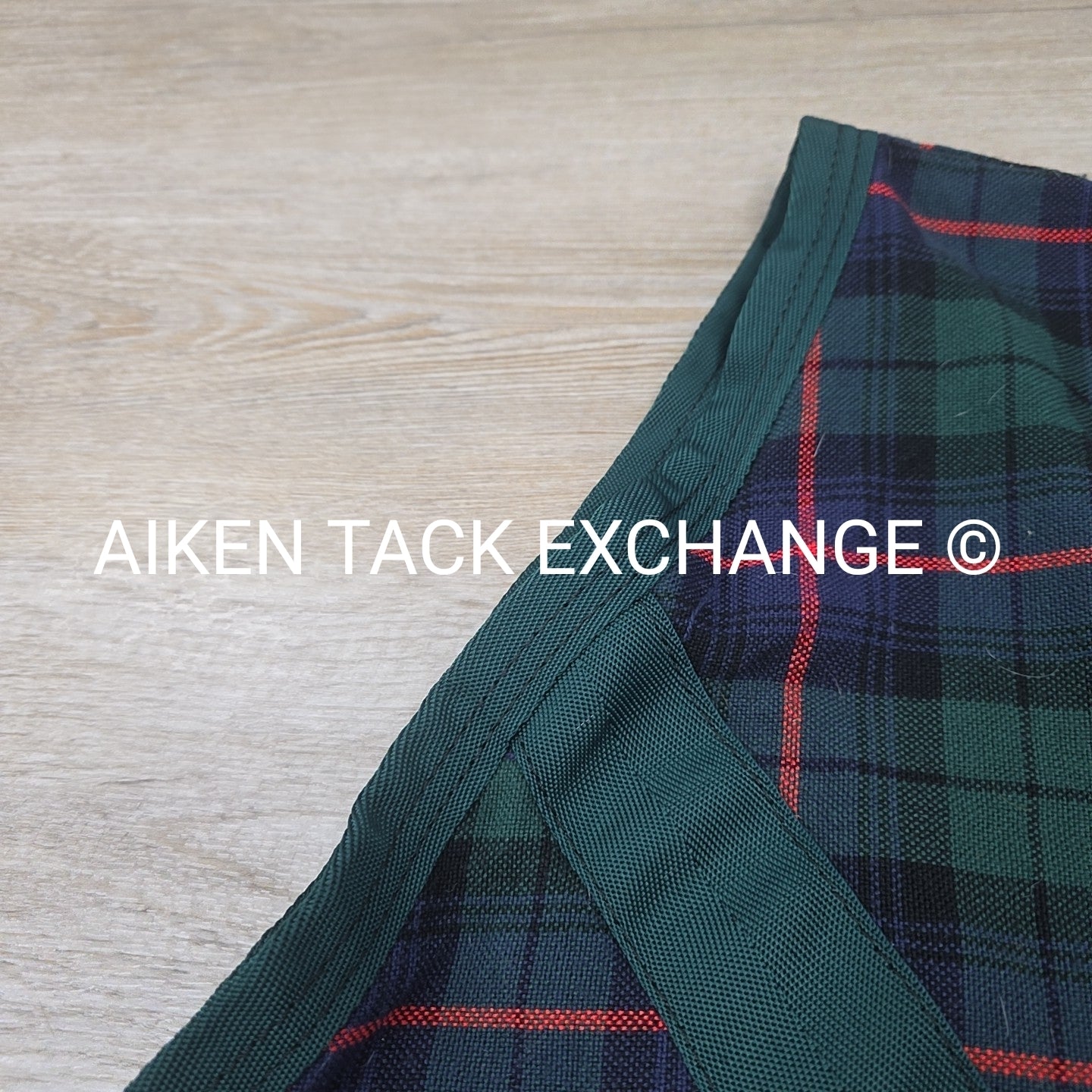 5/A Baker Original Tartan Plaid Stable Sheet, 80"