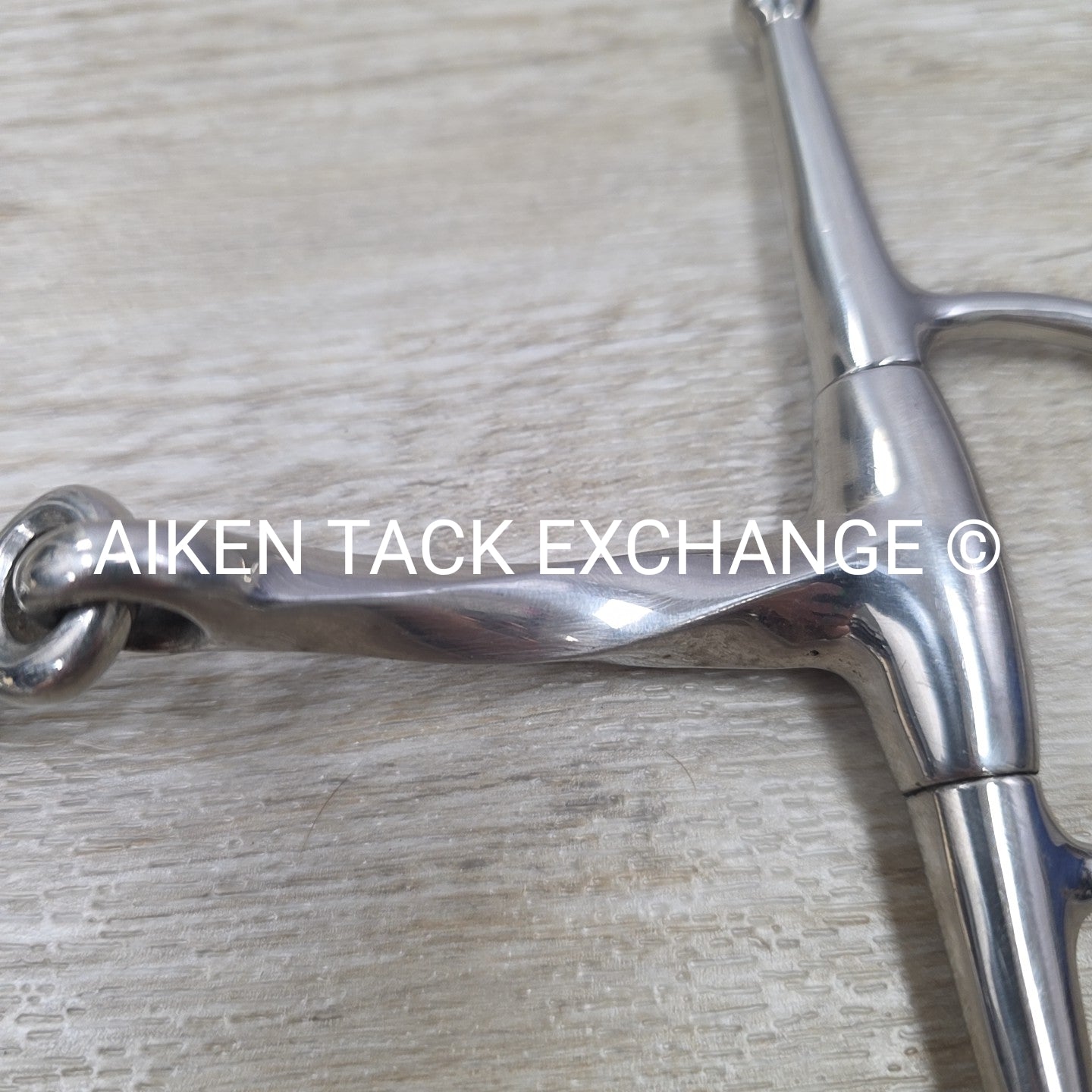 Korsteel Single Joint Slow Twist Full Cheek Bit 5"