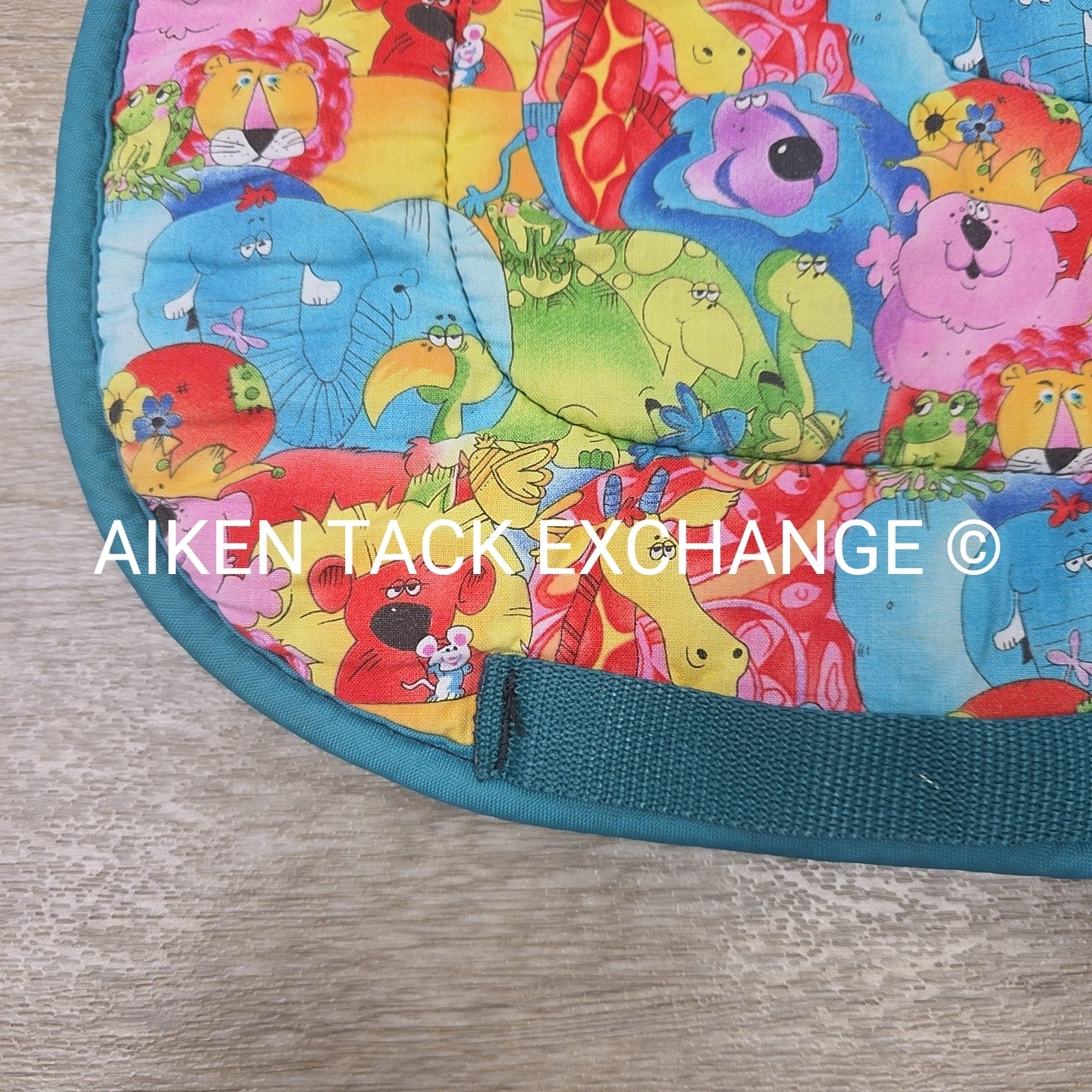 Wilker's Cartoon All Purpose Saddle Pad, Size Pony