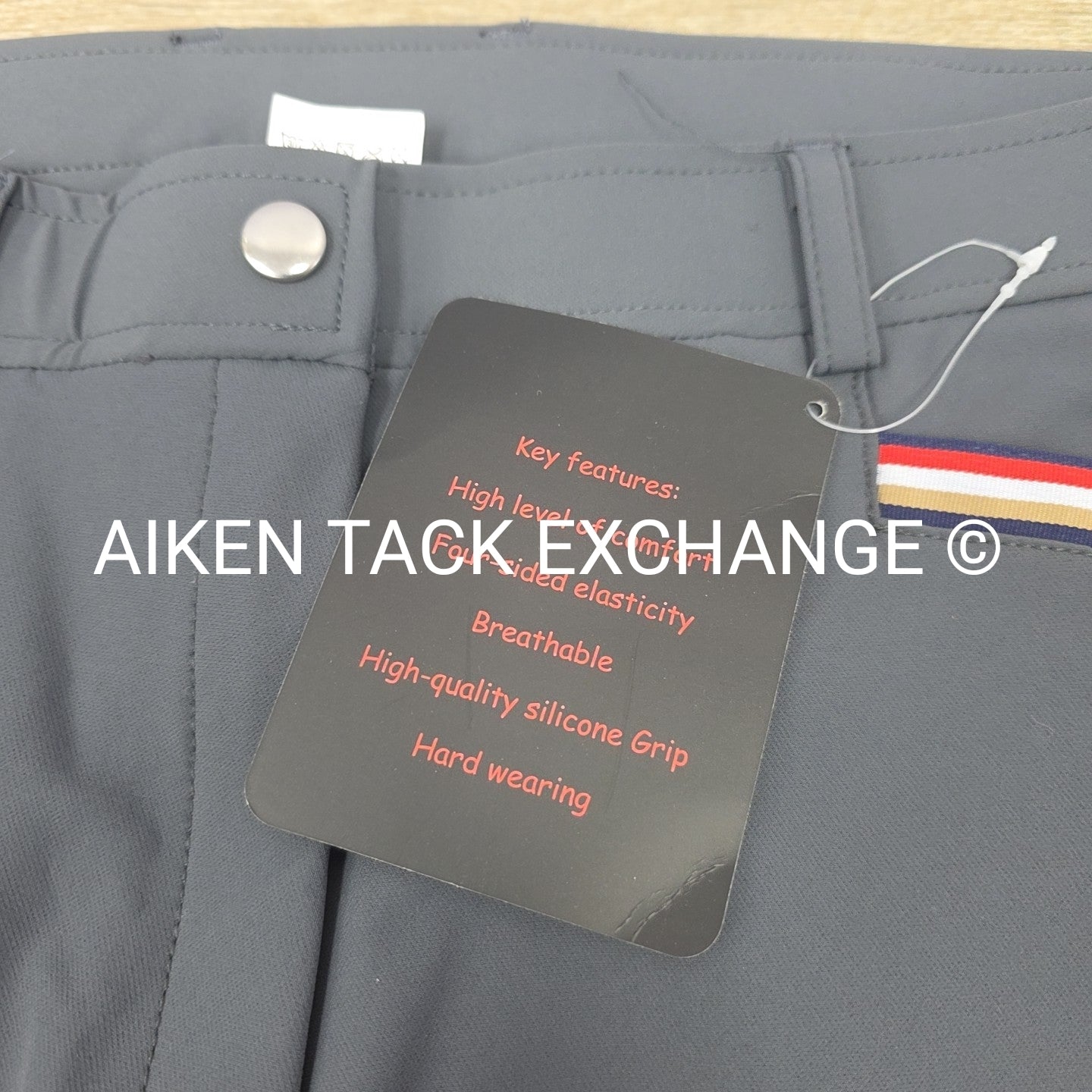 HR Farm Silicone Grip Full Seat Breeches, Women's 34