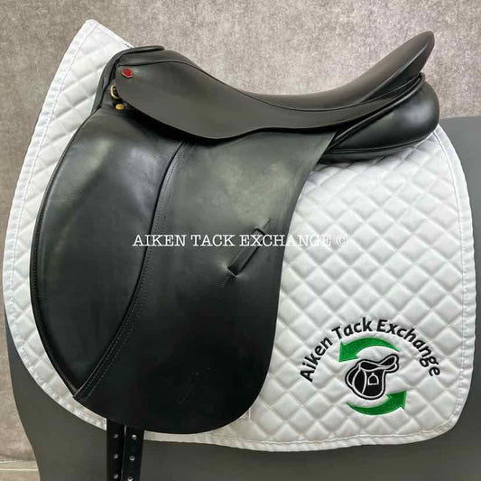 **On Trial** Albion Style SL Ultra Dressage Saddle, 18.5" Seat, Wide Tree, Wool Flocked Panels