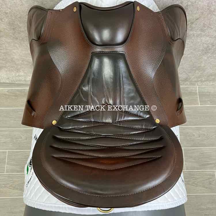 **SOLD** Crosby Marathon All Purpose Endurance Saddle, 17" Seat, Medium Tree, Wool Flocked Panels