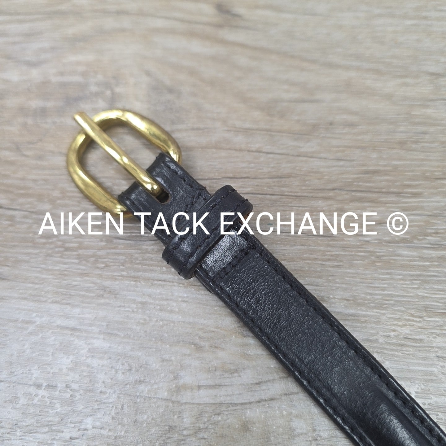 Tory Leather Belt, Black, 30