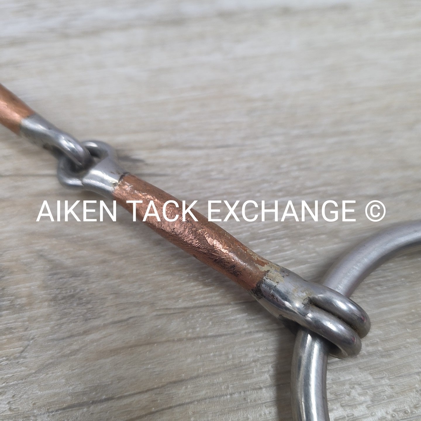 Reinsman 123 Traditional Single Joint Loose Ring Bit 5" (Has Chew Marks)