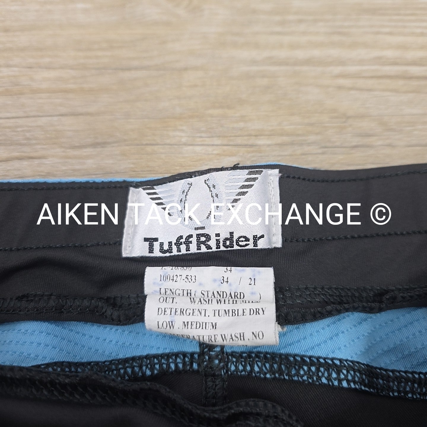 TuffRider Ventilated Knee Patch Schooling Tight, Size X-Large