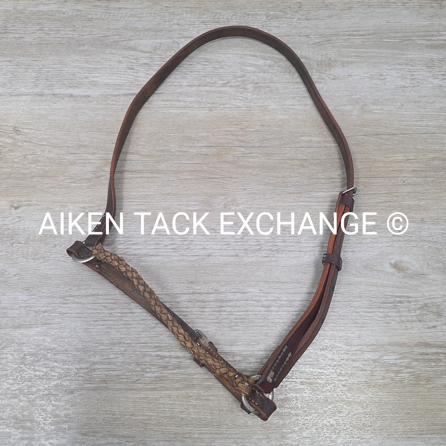 BARGAIN BUNDLE: 2 Round Braided Rawhide Drop Nosebands