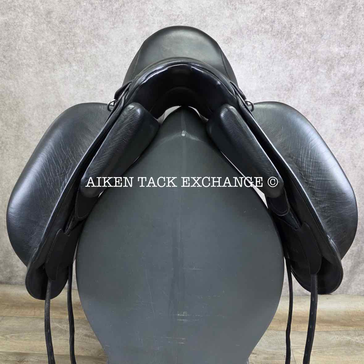 2020 Aviar Raavun 1.0 Monoflap Dressage Saddle, 18.5" Seat, Adjustable Tree, Foam Panels
