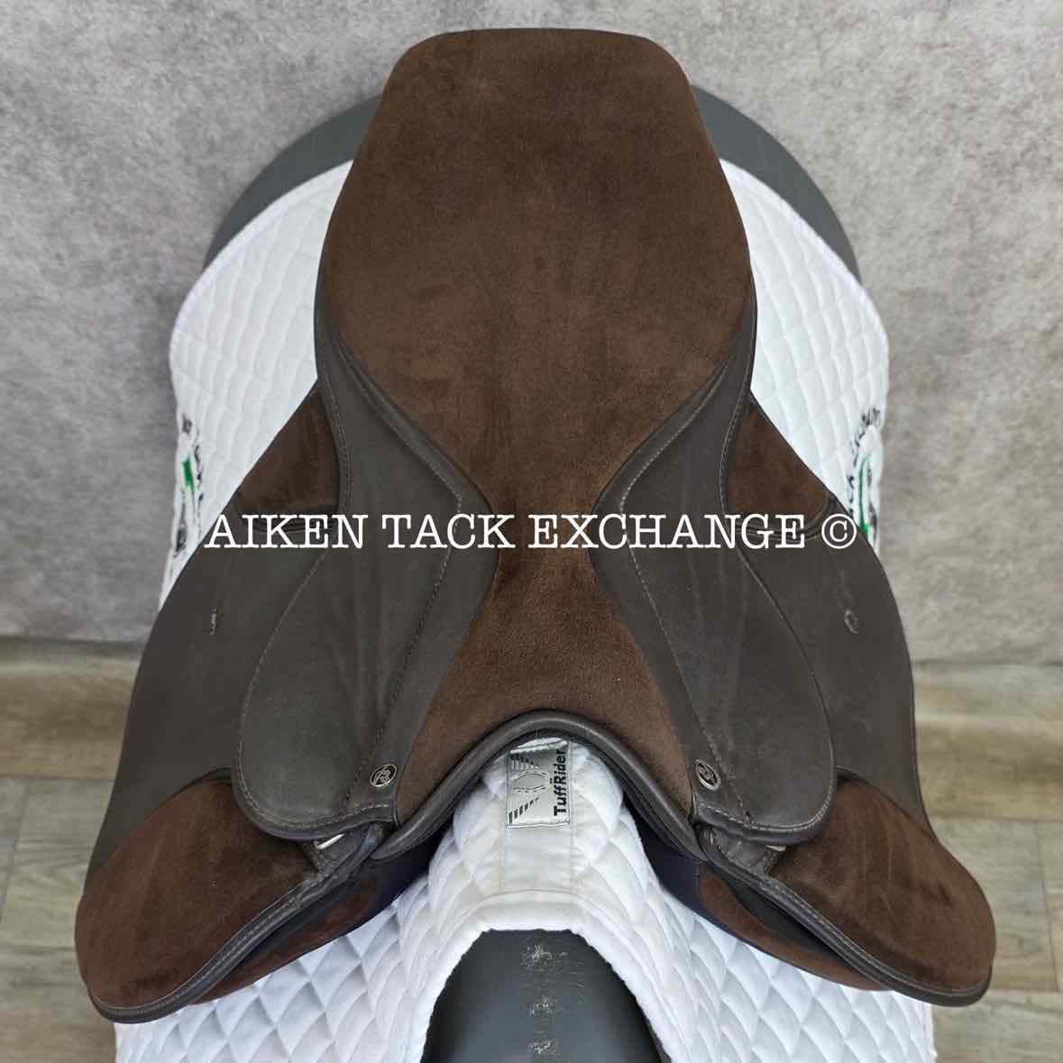 Thorowgood Synthetic All Purpose Saddle, 15.5" Seat, M/MW Tree, Wool Flocked Panels