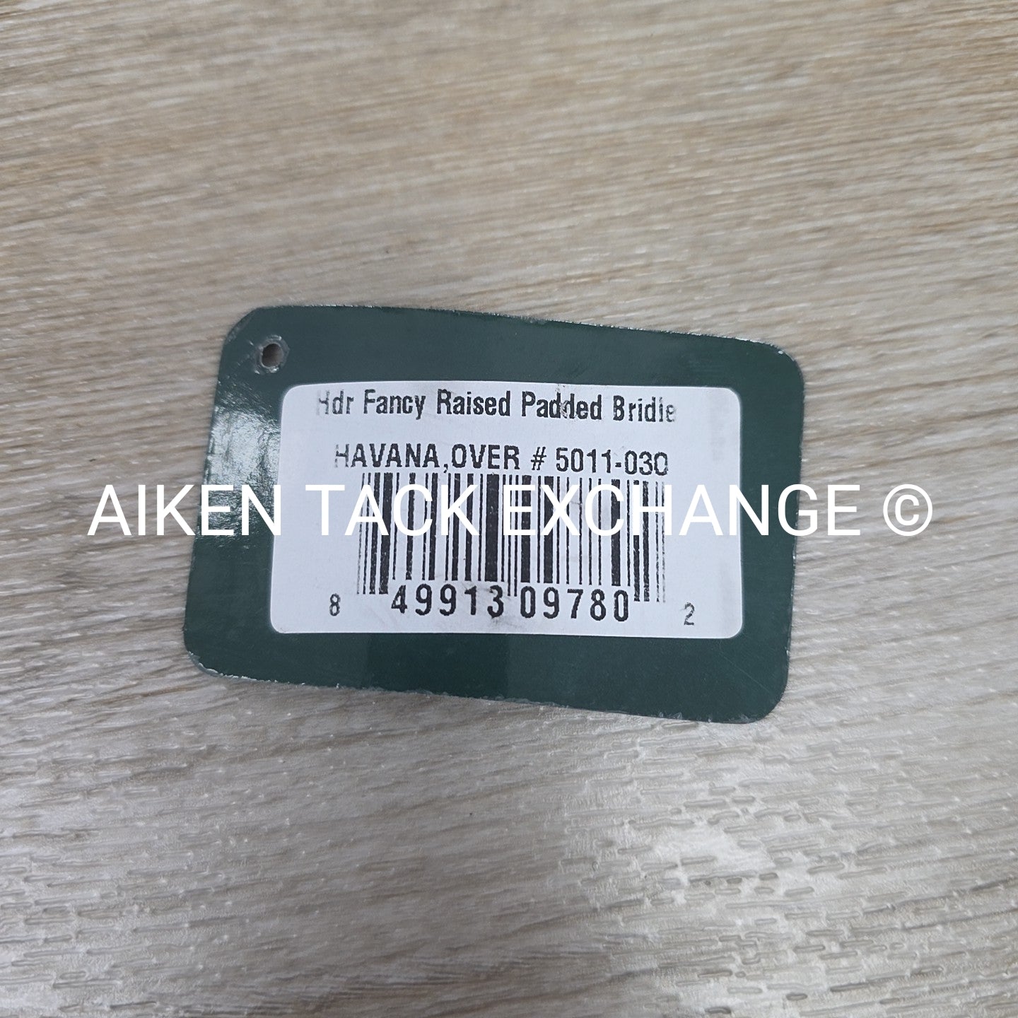 HDR Advantage Mono Crown Padded Bridle with Reins, Havana, Oversize