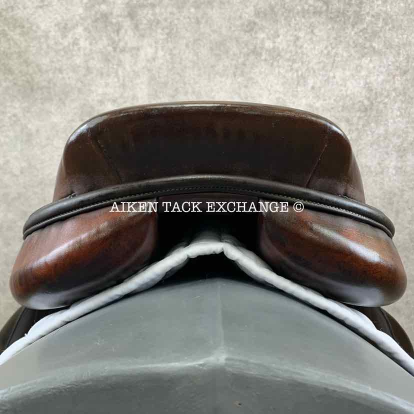 2012 Stackhouse Monoflap Jump Saddle, 19" Seat, Narrow Tree