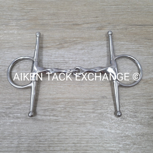 Single Joint Slow Twist Full Cheek Bit 5"