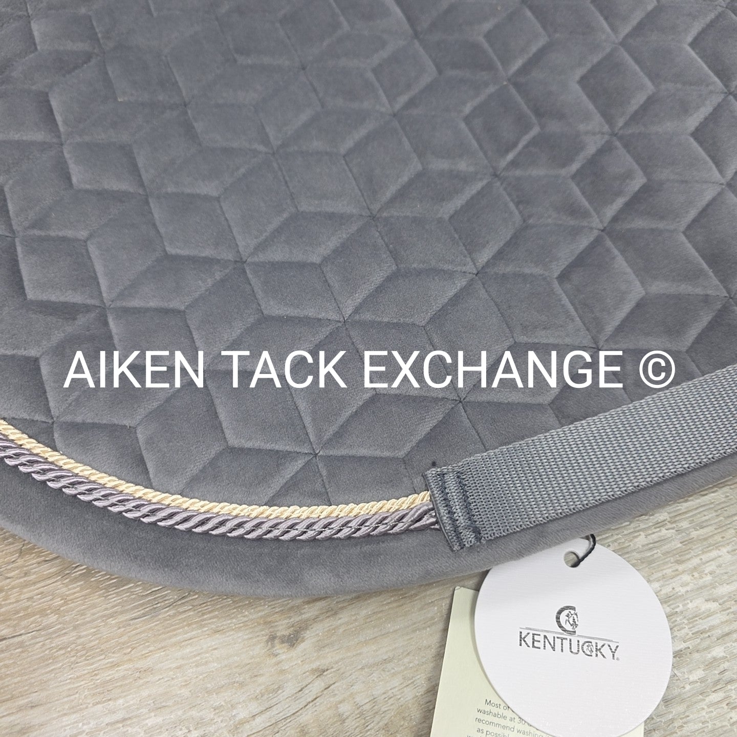 Kentucky Horsewear Basic Velvet Jump Saddle Pad, Size Full