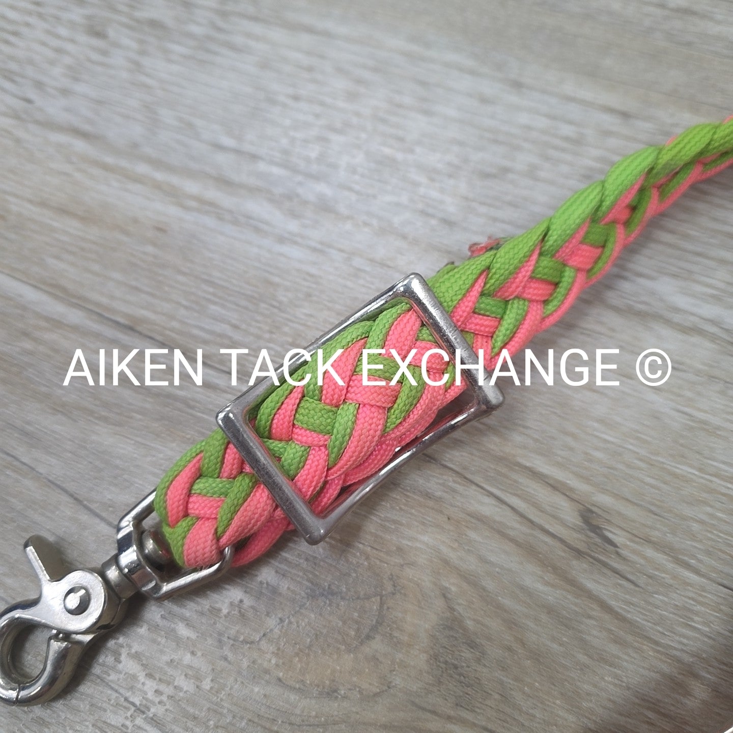 Braided Flat Barrel Reins with Snaps