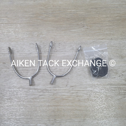 Spurs with Braided Nylon Straps, 23mm