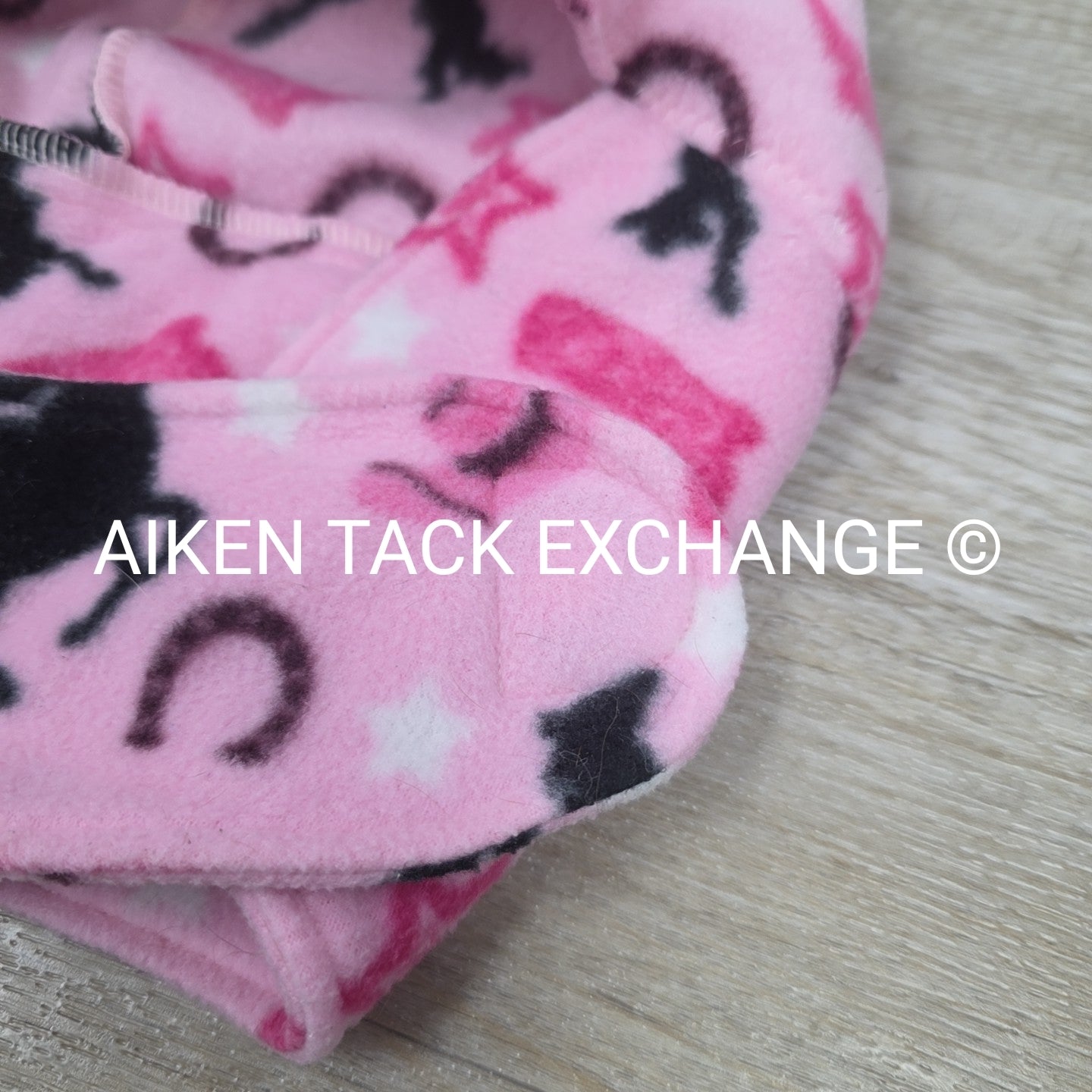 Pink Fleece Hood w/ Neck Gaiter