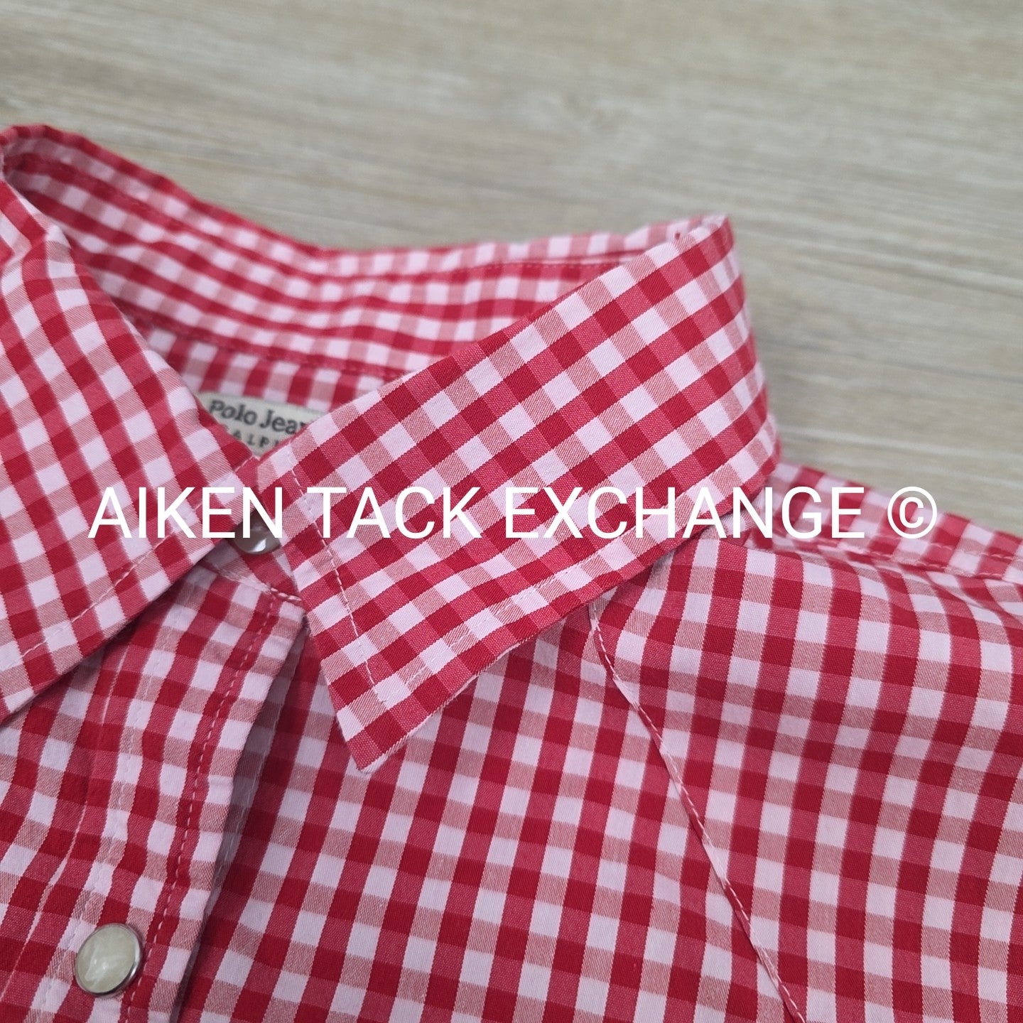 Polo Jeans Company by Ralph Lauren Long Sleeve Snap Collared Shirt, Size Large