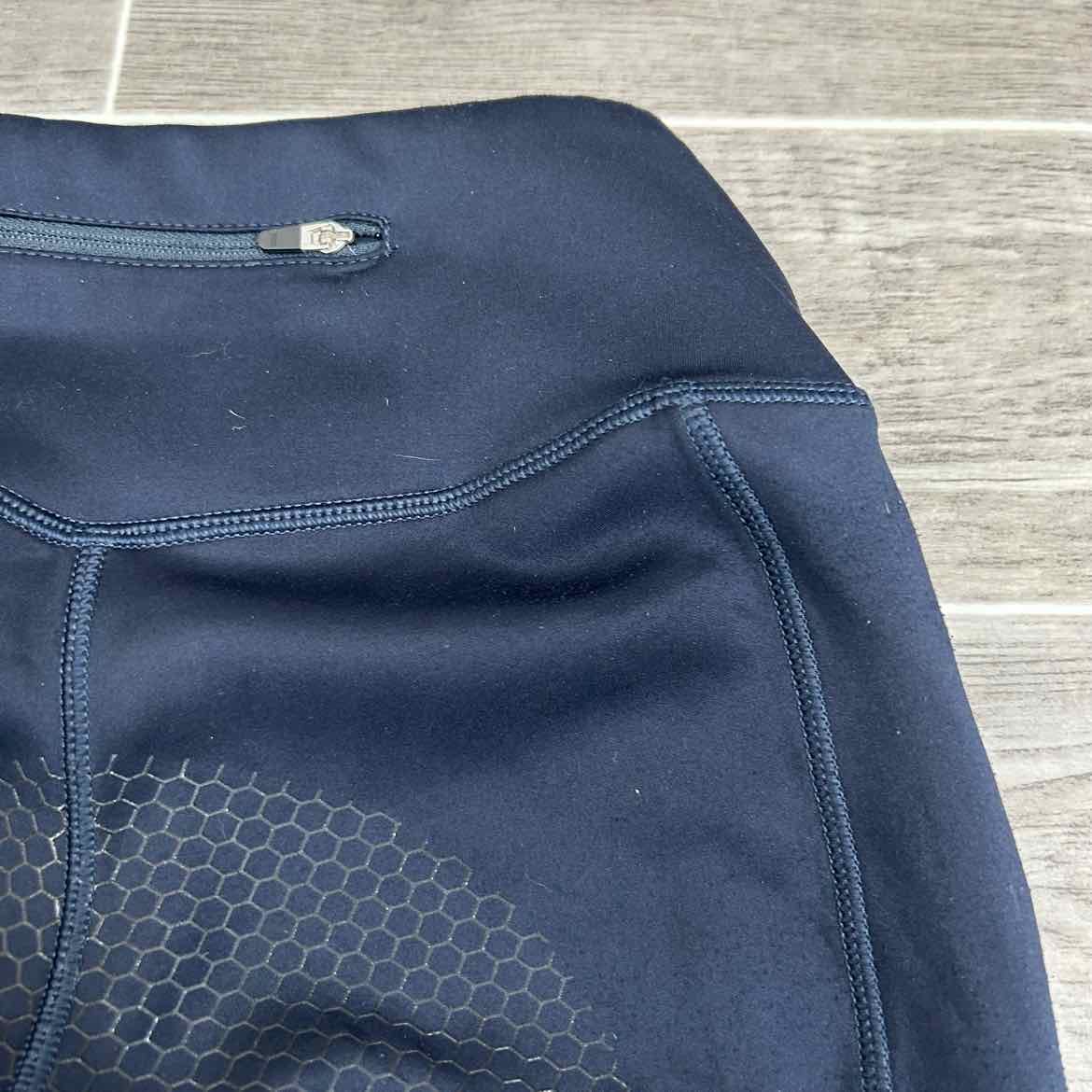 Noel Asmar Equestrian Dressage Warm Up Silicone Grip Full Seat Tights, Size Smal