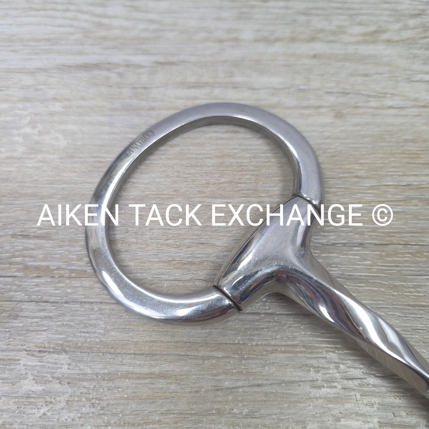 Coronet Single Joint Slow Twist Eggbutt Bit 5.5"