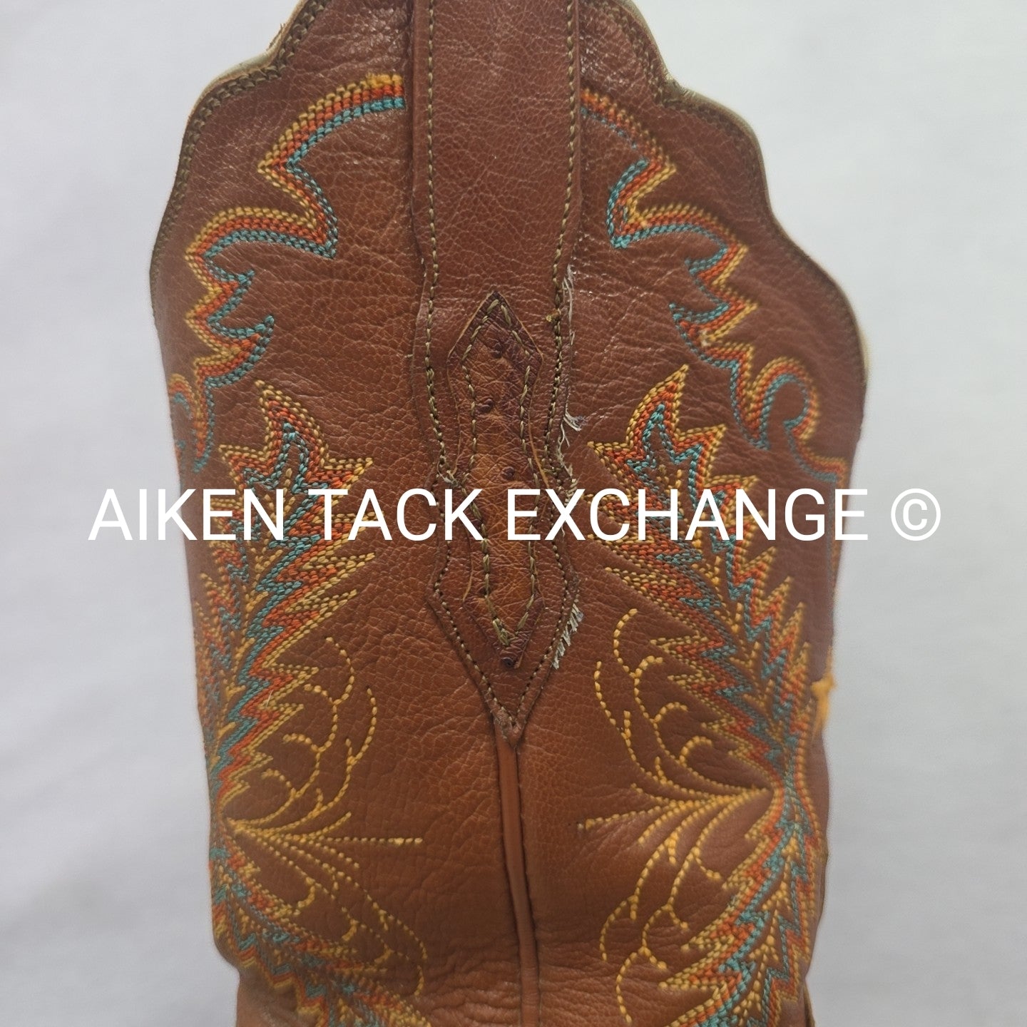 Lucchese 2000 Ostrich Boots, Size 6.5