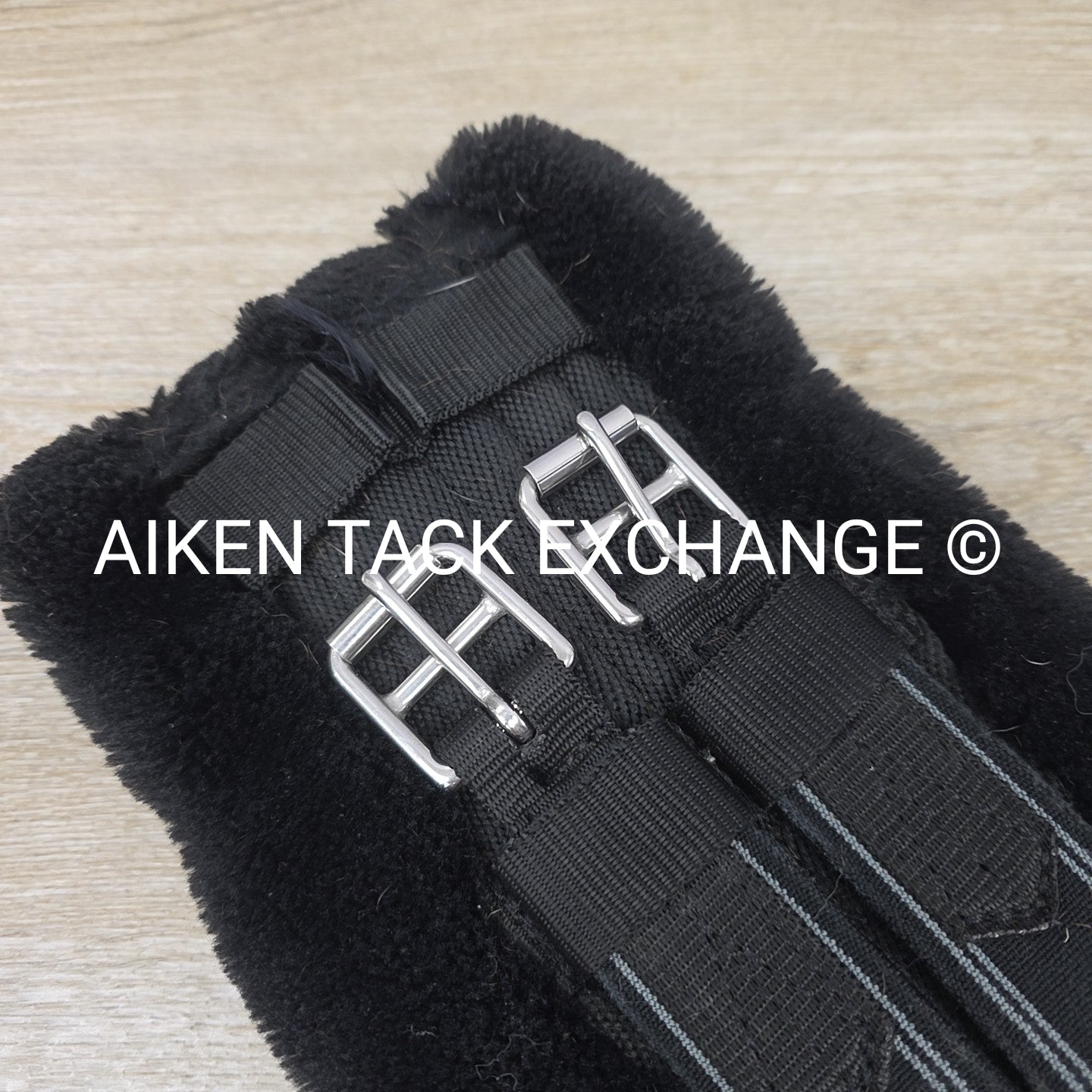 Shires Fleece Dressage Girth, Black, 30"