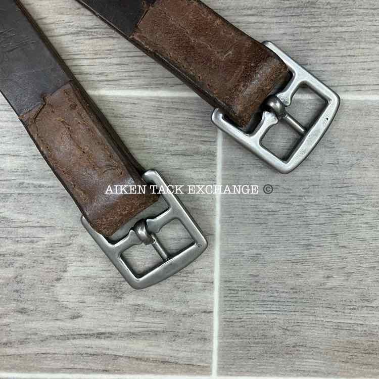 English Stirrup Leathers, Brown, 58"