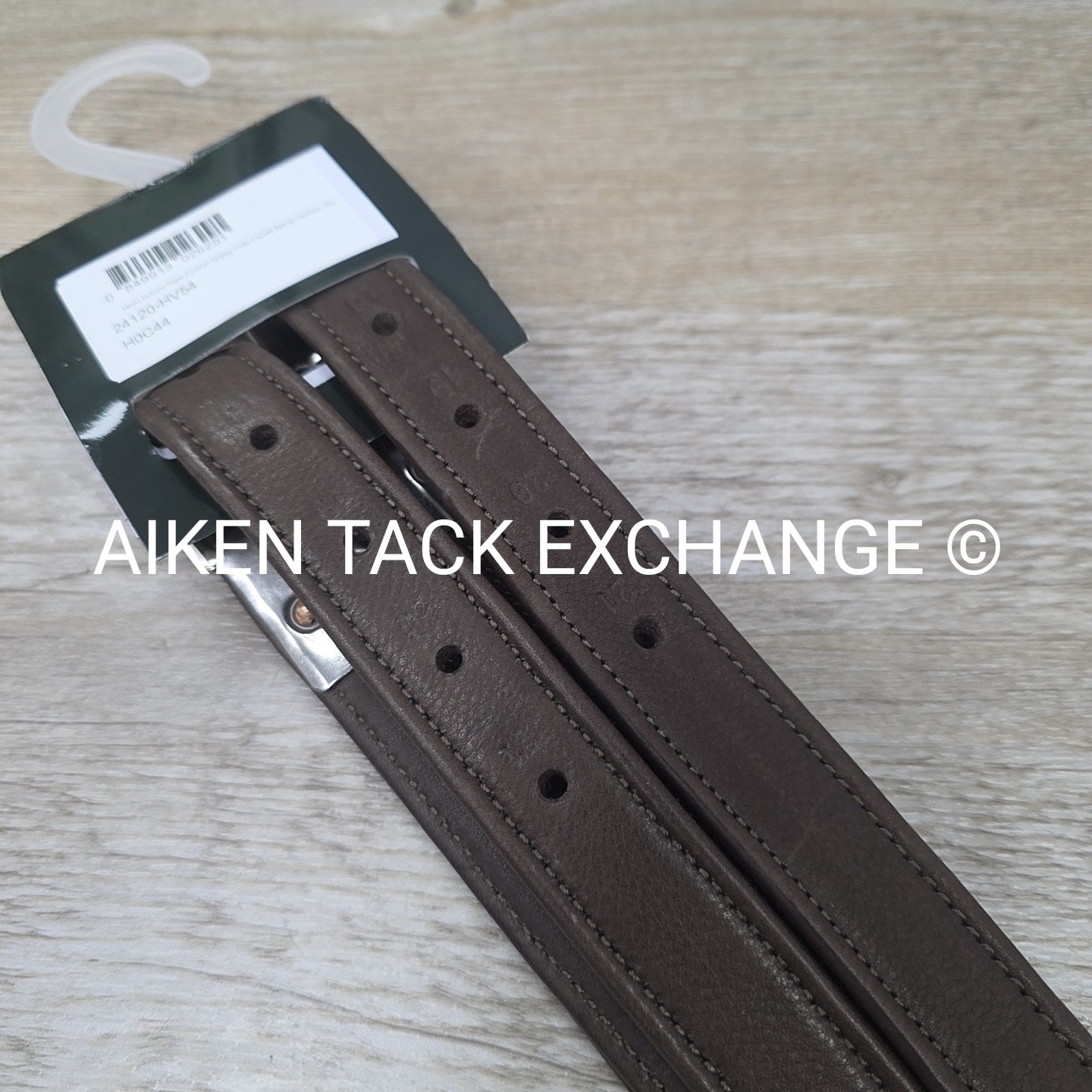 HDR Triple Covered Grippy Close Contact Stirrup Leathers, Havana, 54"