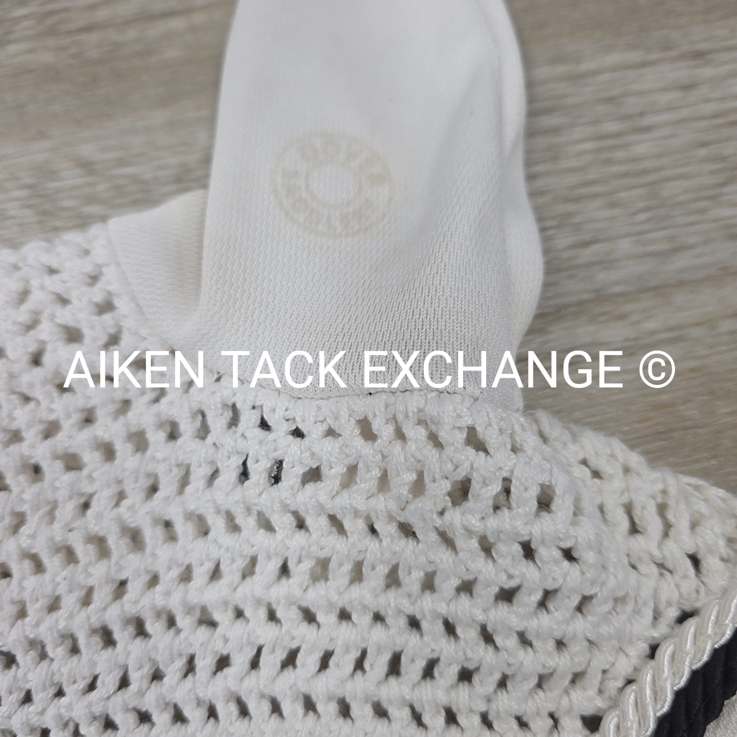 Dover Saddlery Riders International Piped Ear Bonnet, Size Full