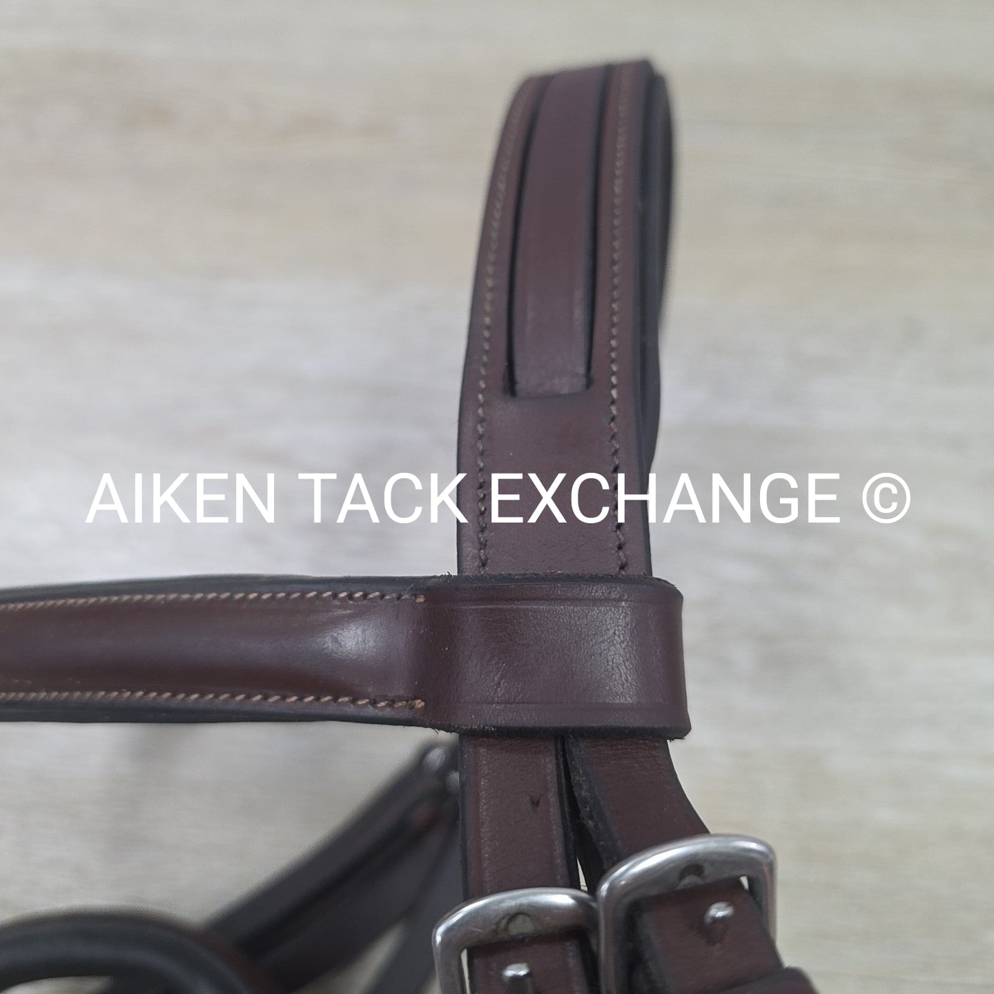 KL Select Red Barn Fancy Stitched Bridle, No Reins, Size Full