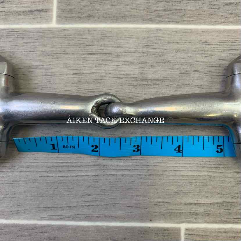 Herm Sprenger Hollow Single Joint Eggbutt Bit 5"