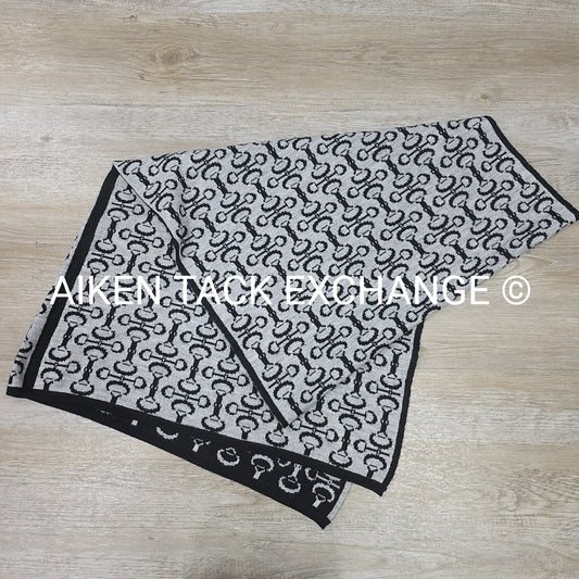 Reversible Snaffle Bit Print Scarf