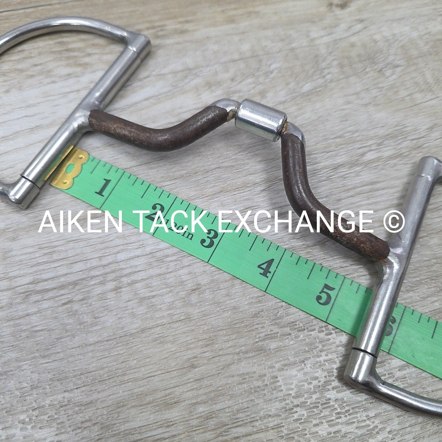 JKS Jay Shuttleworth D Ring Sweet Iron High Port Comfort Mouth Bit 5.25"