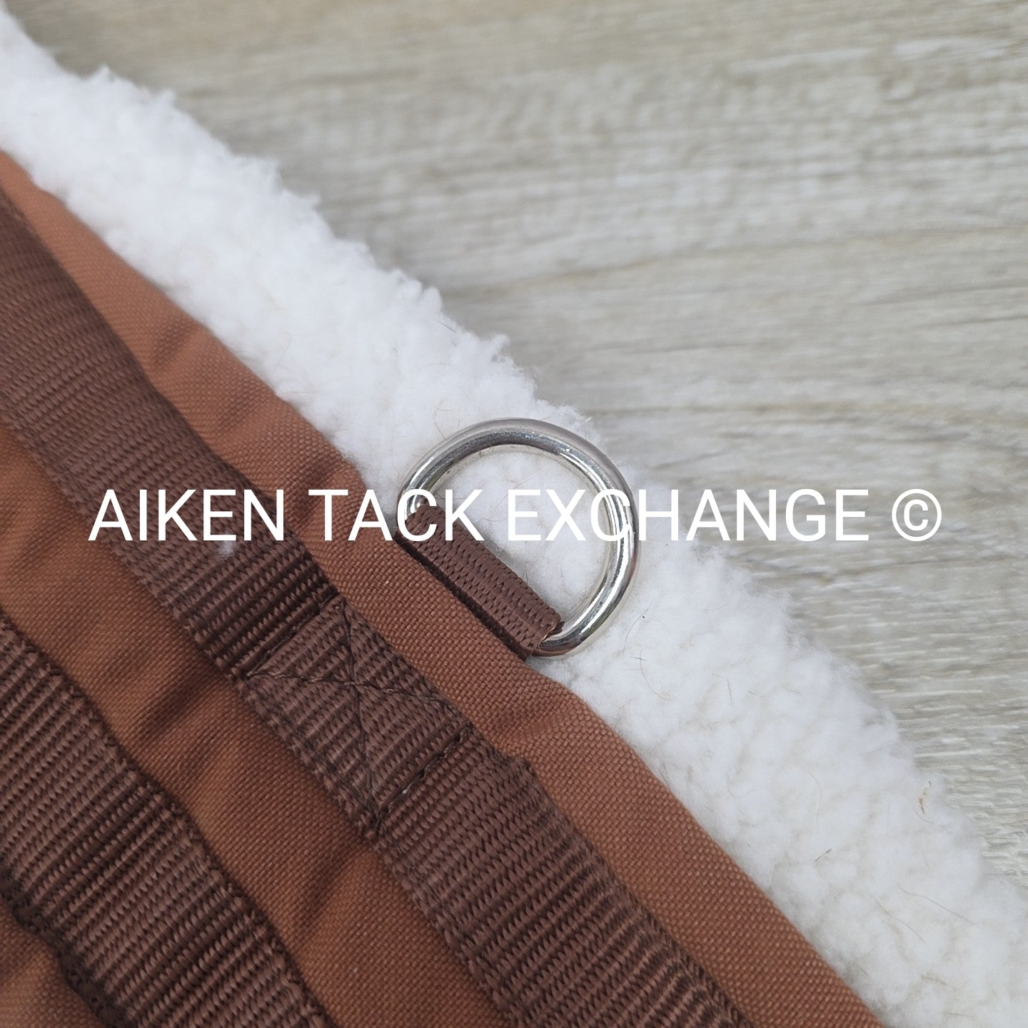Toklat Fleece Girth with Double End Elastic, Brown, 52"