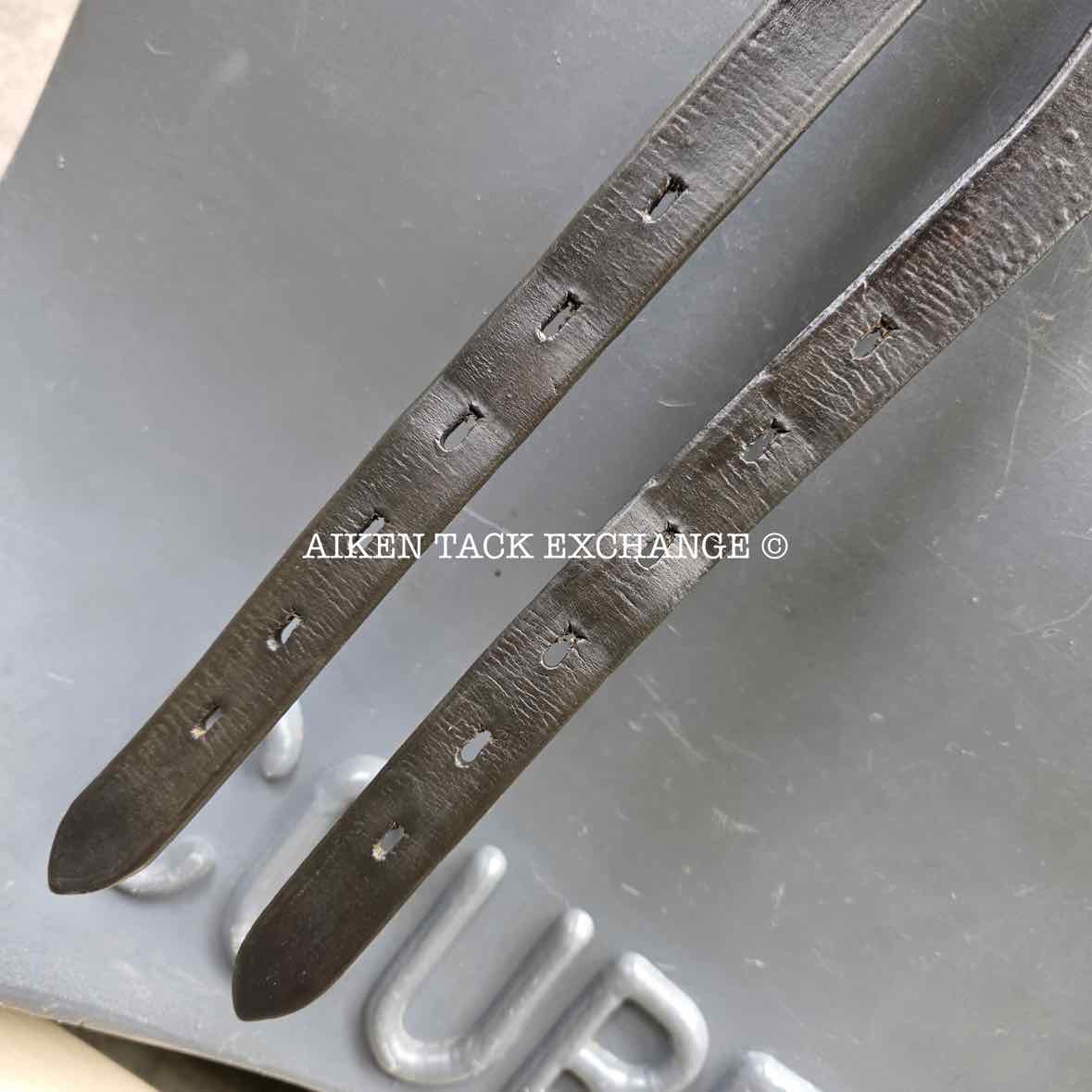 **On Trial** 2014 Black Country Solare Vinici Monoflap Jump Saddle, 17.5" Seat, Medium Wide Tree, Wool Flocked Panels