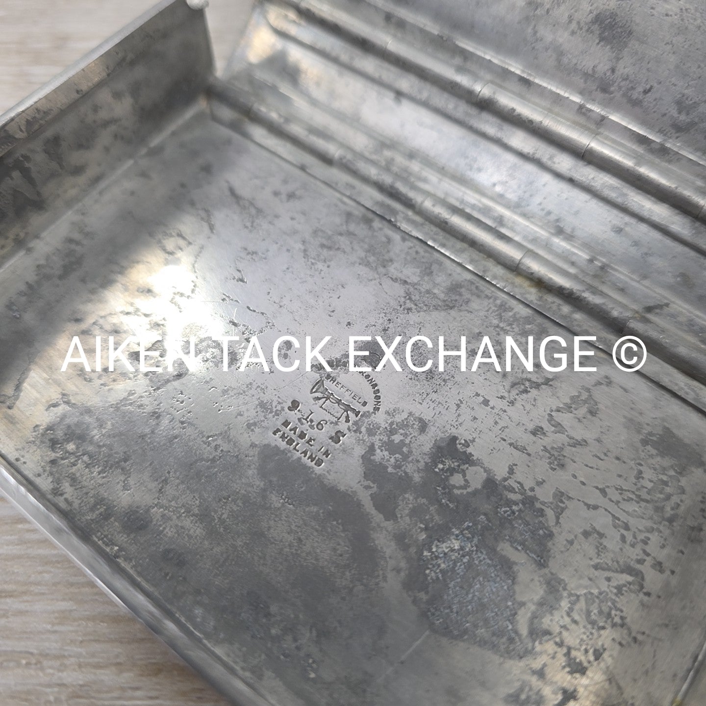 Ladies Sandwich Case with James Dixon & Sons Sandwich Tin & Flask