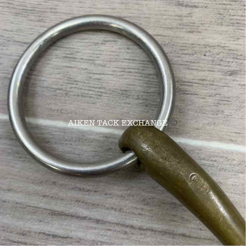 Herm Sprenger Dynamic RS Aurigan Single Joint Loose Ring Bradoon Bit 5.5"