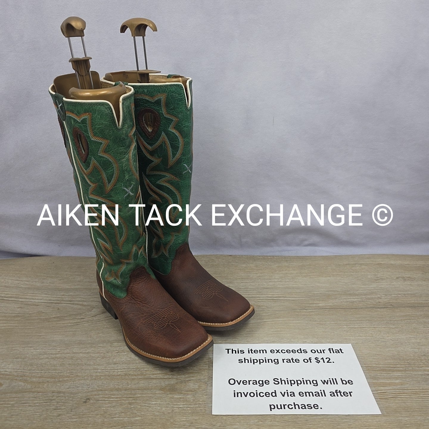 Twisted X Buckaroo Western Boots, Size 4.5