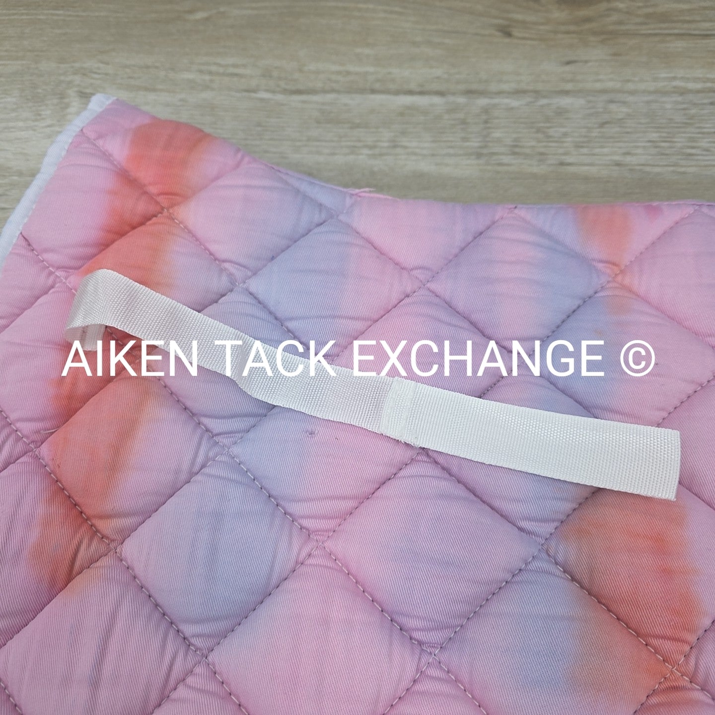 BARGAIN BUNDLE: 2 Tie-Dye All Purpose Saddle Pads with ATE Logo