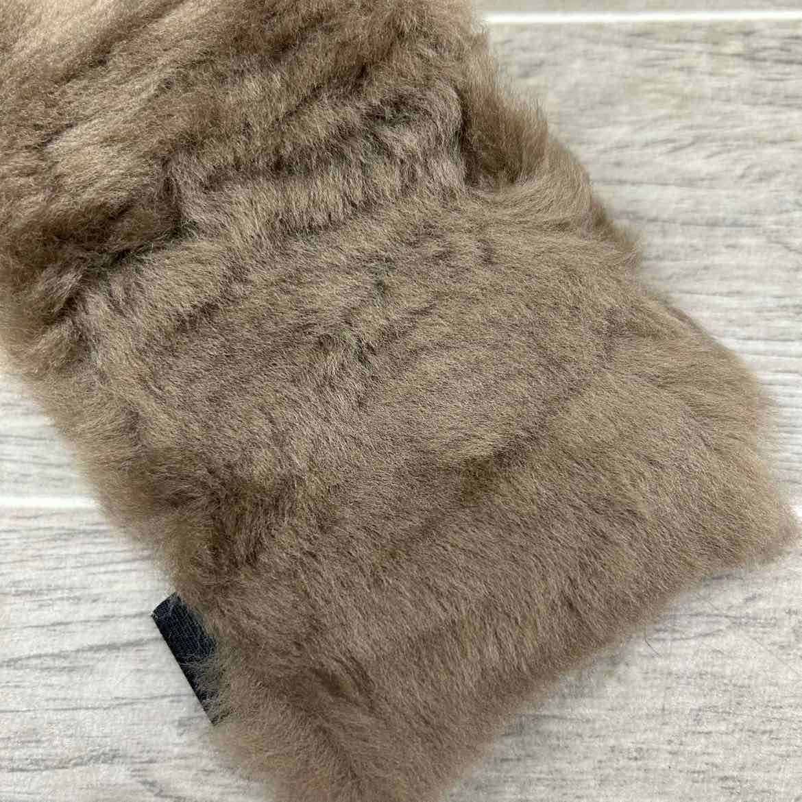 Schneiders Merino Sheepskin Noseband Liner for Grazing Muzzle, Size Full