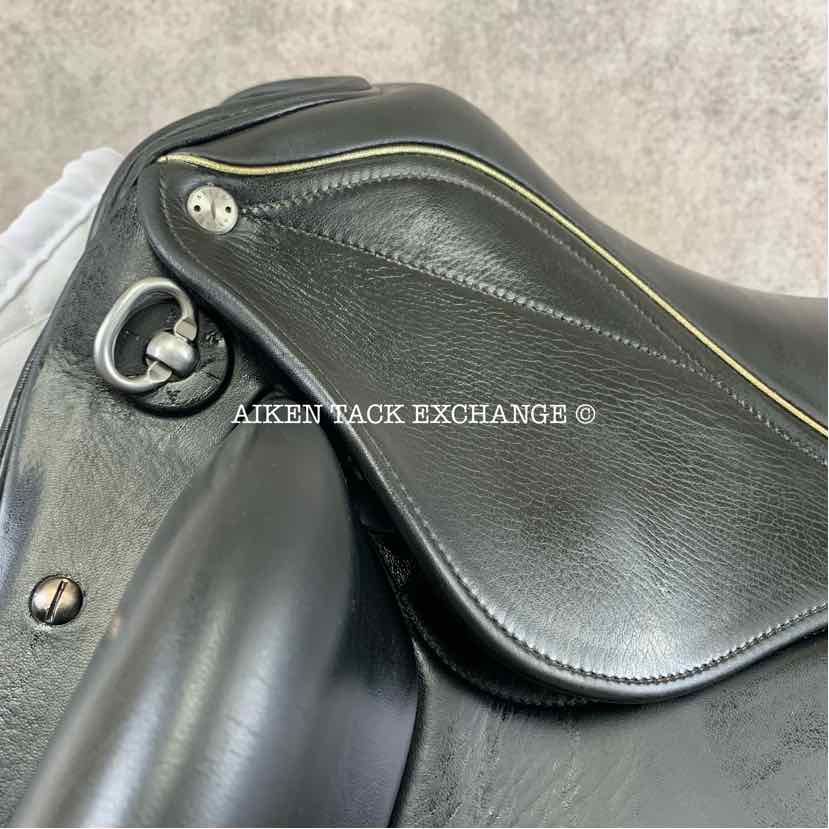 2021 Aviar Rook 1.0 Monoflap Dressage Saddle, 17.5" Seat, Adjustable Flex Tree, Foam Panels