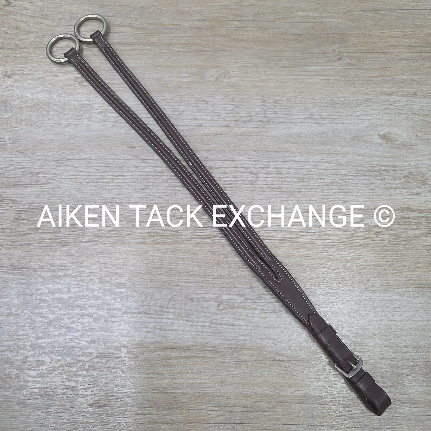 Plain Round Raised Running Martingale Attachment, Brown