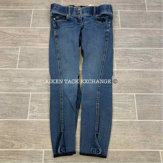 Goode Rider Denim Full Seat Breeches, Size 26