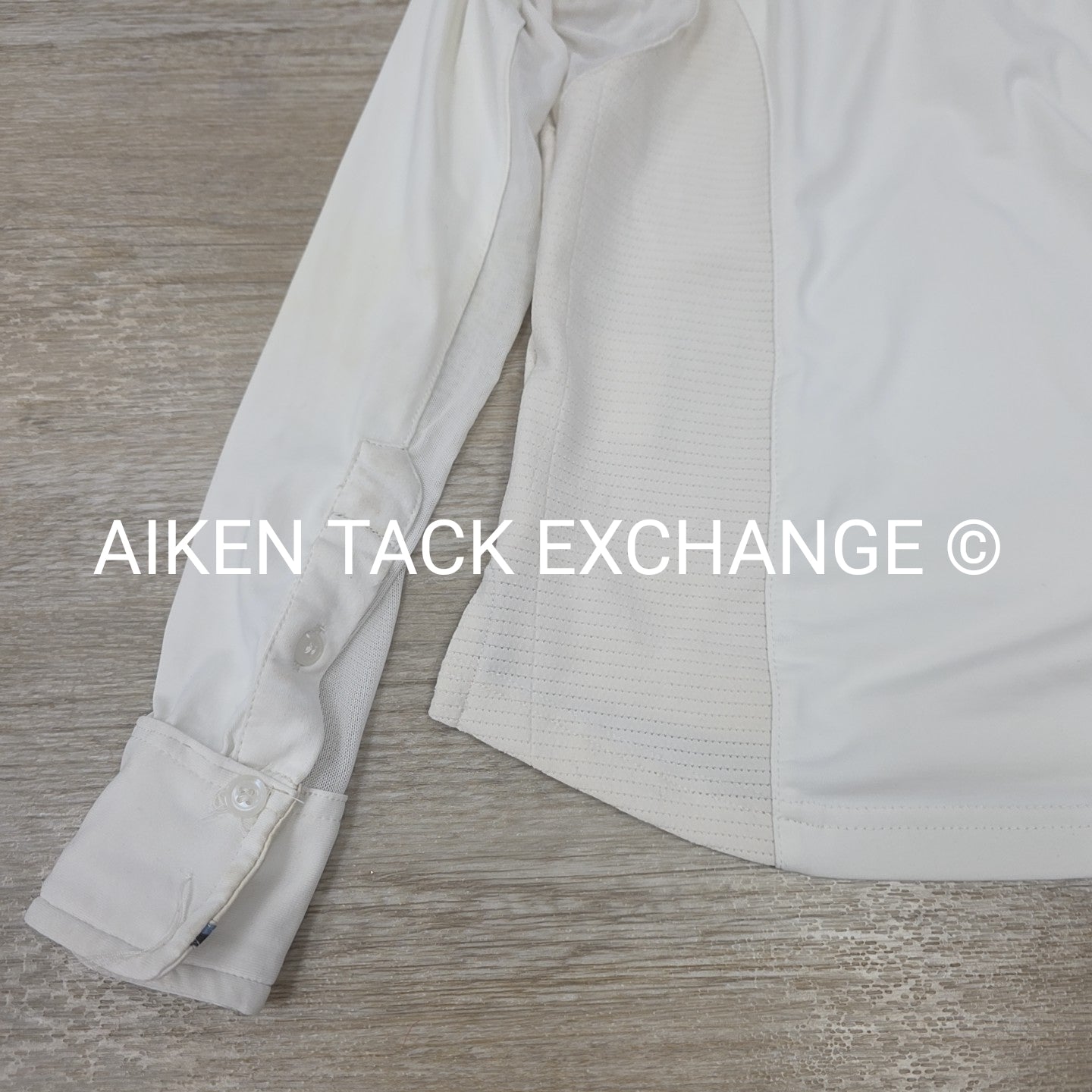 BARGAIN BUNDLE: 2 Equine Couture Long Sleeve Show Shirts, Size Medium & 12