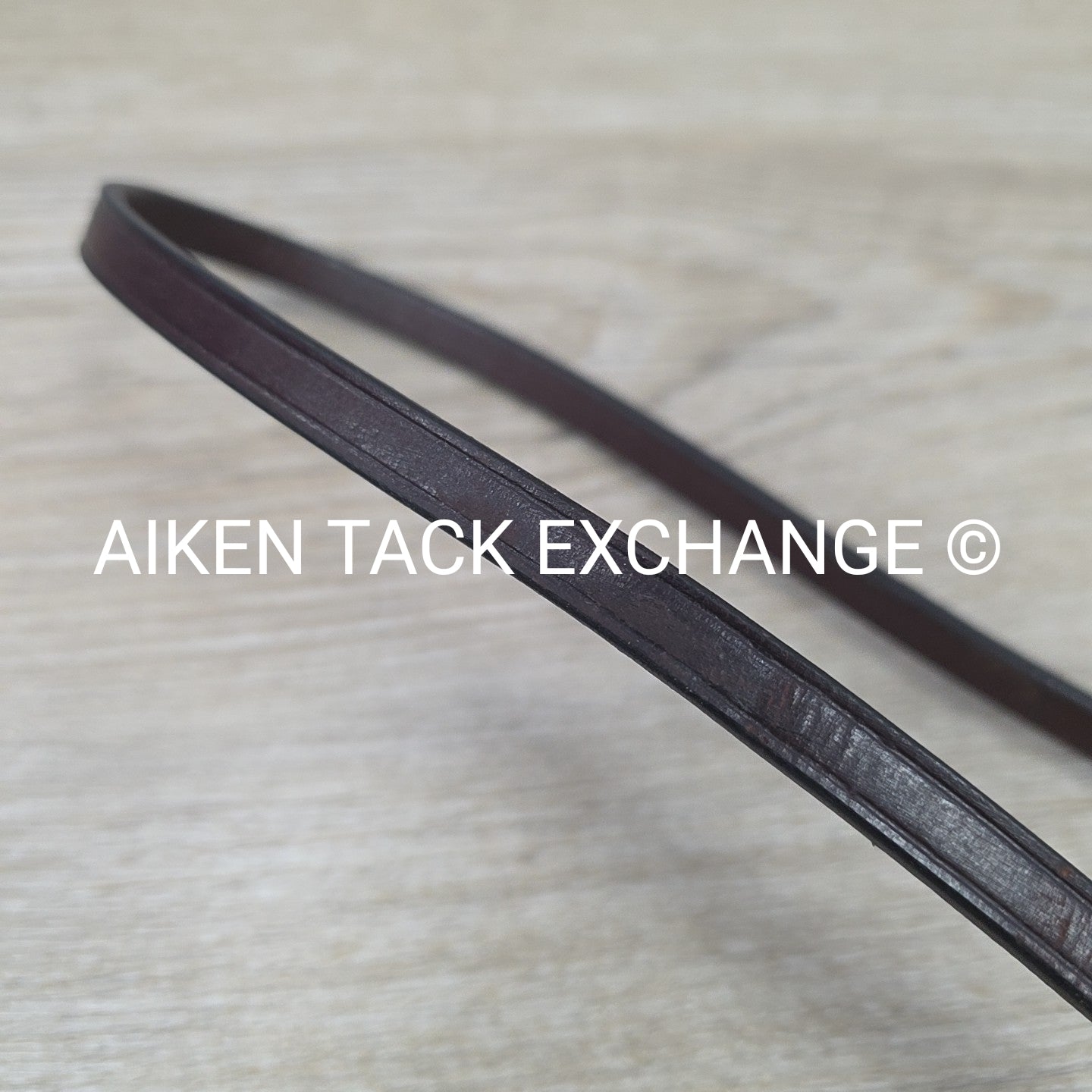 Leather Bradoon Hander, Hook Studs, Brown, Size Cob