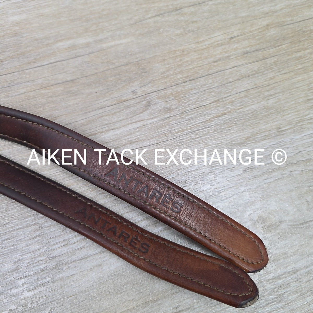 Antares Calf Lined Stirrup Leathers, Brown, 54"