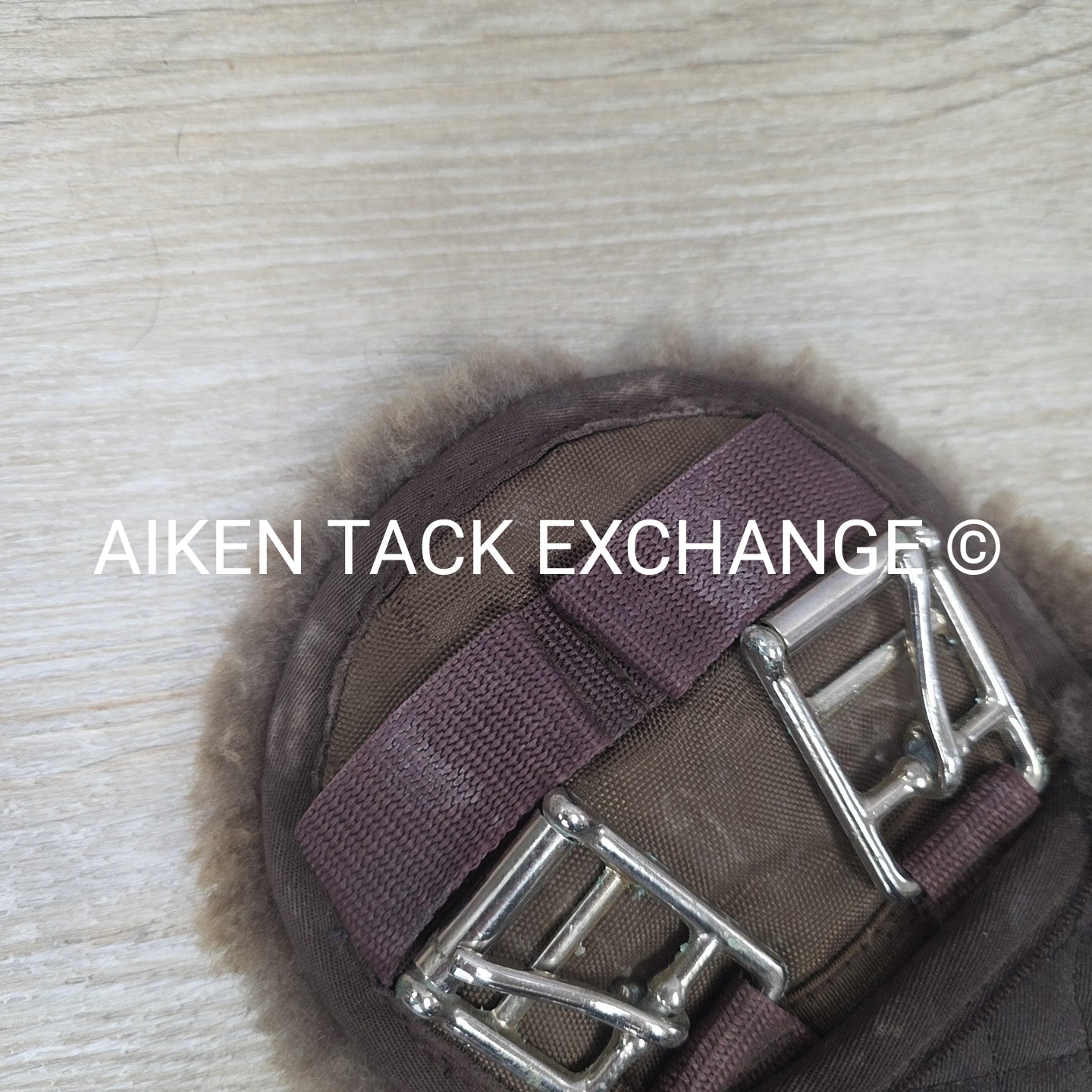 Contour Sheepskin Dressage Girth, Brown, 26"