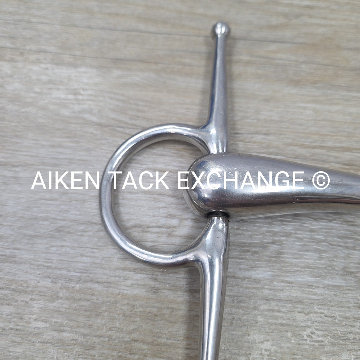 Stubben Single Joint Hollow Full Cheek Bit 5"